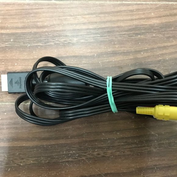 Genuine OEM Sony PlayStation 1 PS1 RCA AV Audio Video 8 Foot Cable A/V - Picture 1 of 5